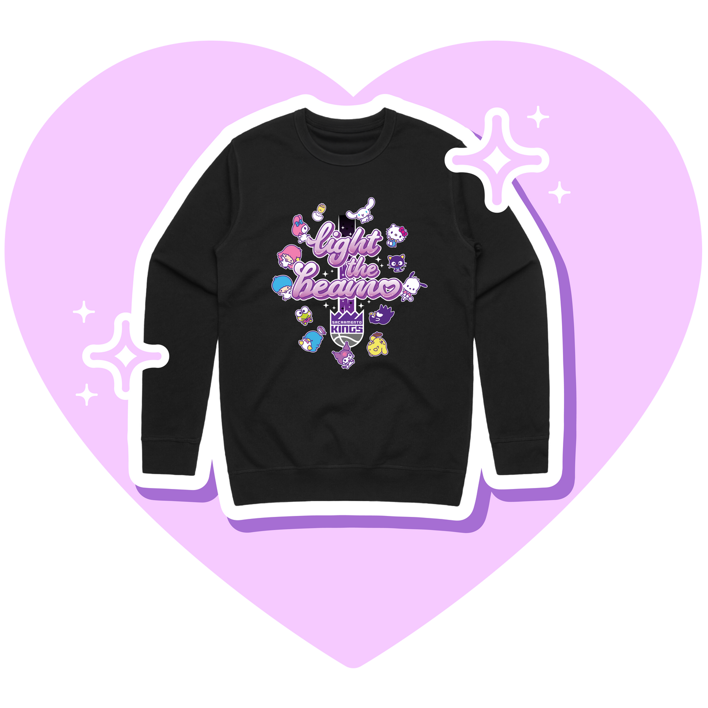 Light the Beam x Hello Kitty & Friends Crewneck Sweatshirt